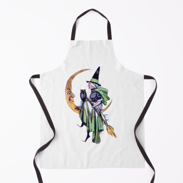 Item preview, Halloween Witch, Owl & Crescent Moon designed and sold by DigitalEffects.