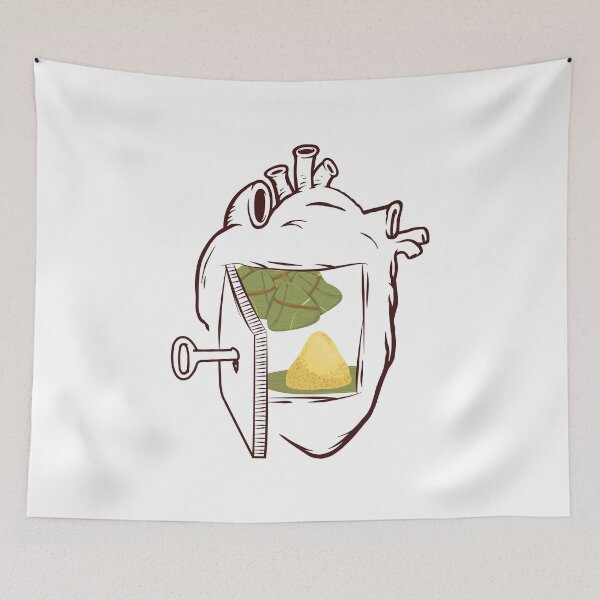 Item preview, Zongzi (Sticky Rice Dumpling) designed and sold by foodisthekey.