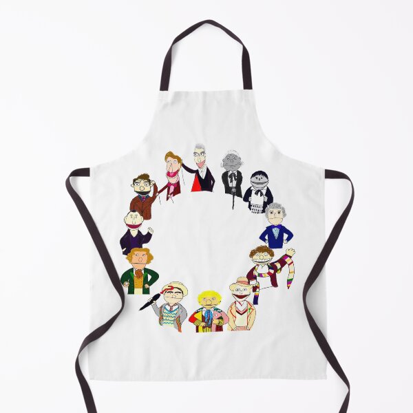 Item preview, Twelve Doctors Muppet Style Clock designed and sold by Qooze.