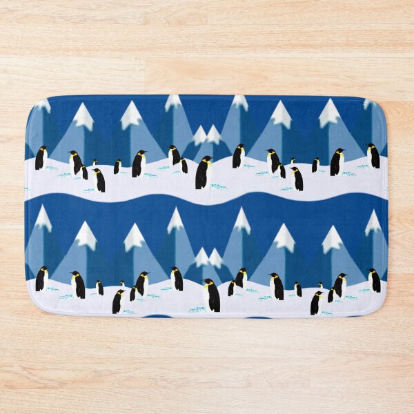Item preview, Penguins Blue Pattern  designed and sold by MarcSabuncu.