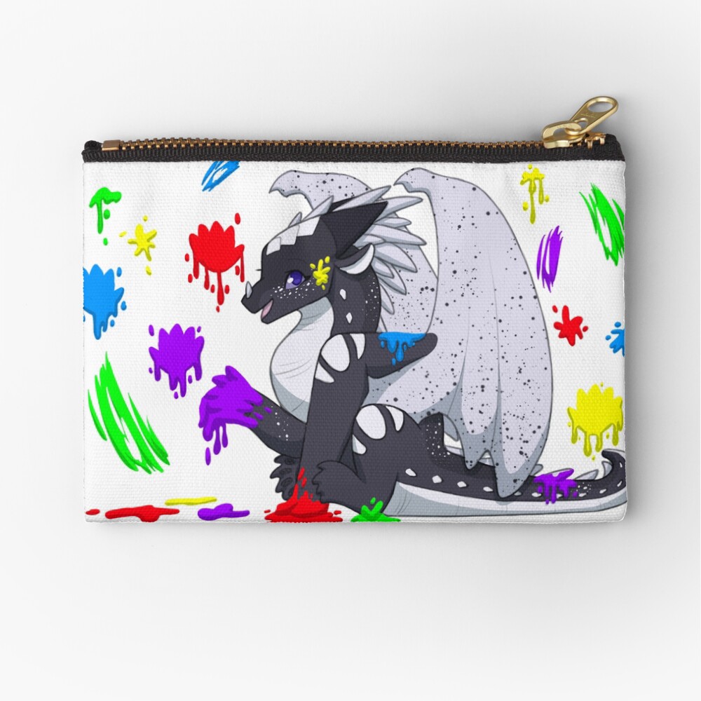 Whiteout Painting Zipper Pouch