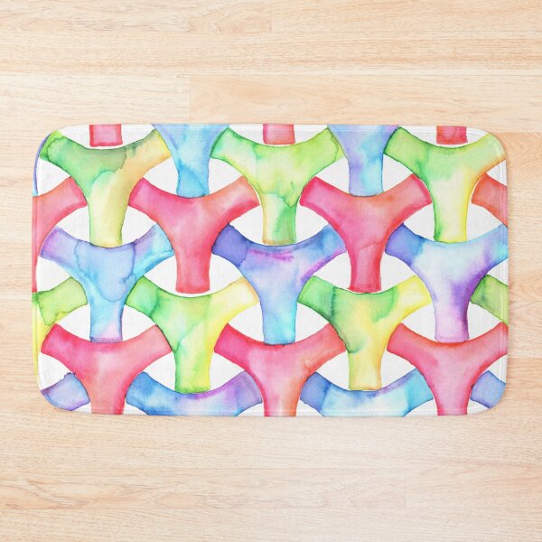 Item preview, Tri-weave Geometric Rainbow designed and sold by RoxyTocin.