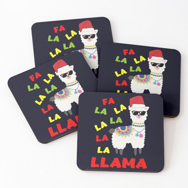 Item preview, Llama Christmas designed and sold by mmos.