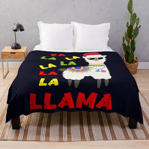 Item preview, Llama Christmas designed and sold by mmos.