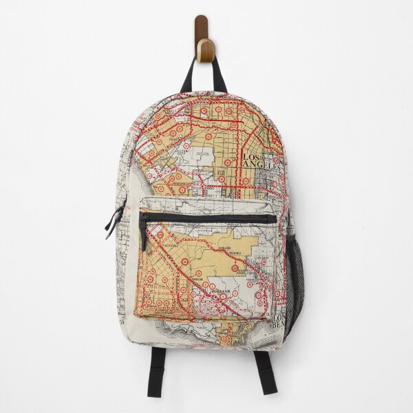 Item preview, 1935 Vintage Map of Los Angeles County, California designed and sold by Gin  Neko.