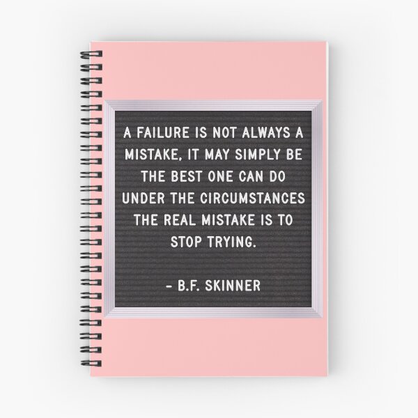 Item preview, Failure BF Skinner letterboard quote designed and sold by bcbayay designs.