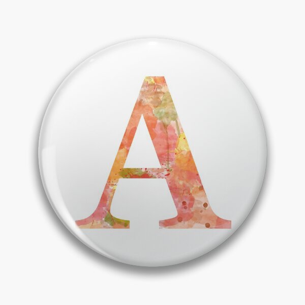 Artikelvorschau, Ein Monogramm Initial Aquarell Herbstlich entworfen und verkauft von Blissikins.