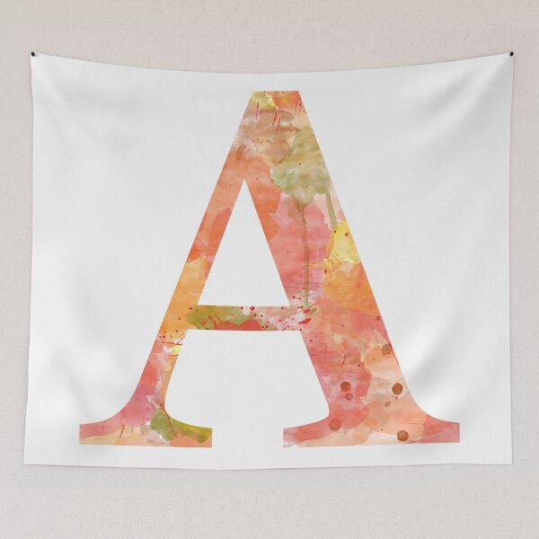 Item preview, A Monogram Initial Watercolour Autumnal designed and sold by Blissikins.