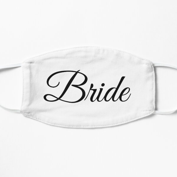 Bride Wedding Design Flat Mask
