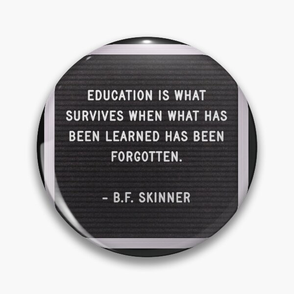 Item preview, Education BF skinner quote letterboard designed and sold by bcbayay designs.