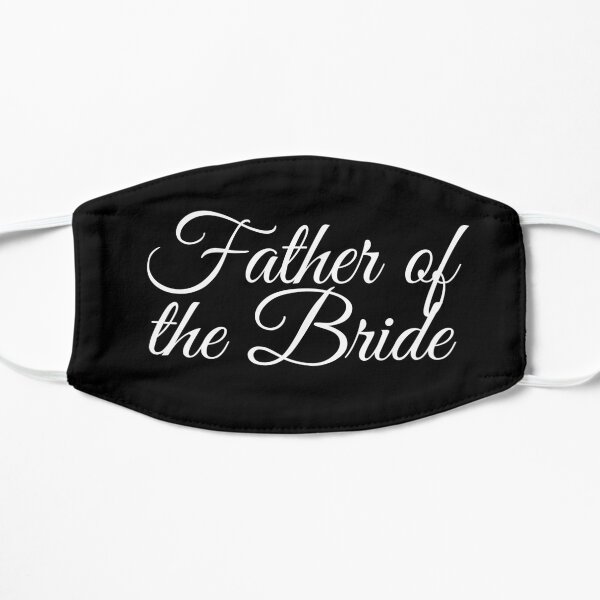Father of the Bride Wedding Design Flat Mask