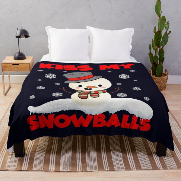 Item preview, Kiss my snowball Snowman humor designed and sold by mmos.