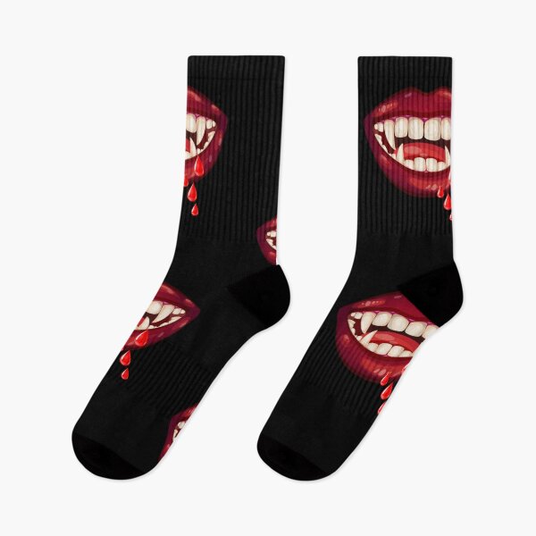 Item preview, Bloody Vampire Mouth,  Fangs, Dripping with Blood designed and sold by Farprintod.