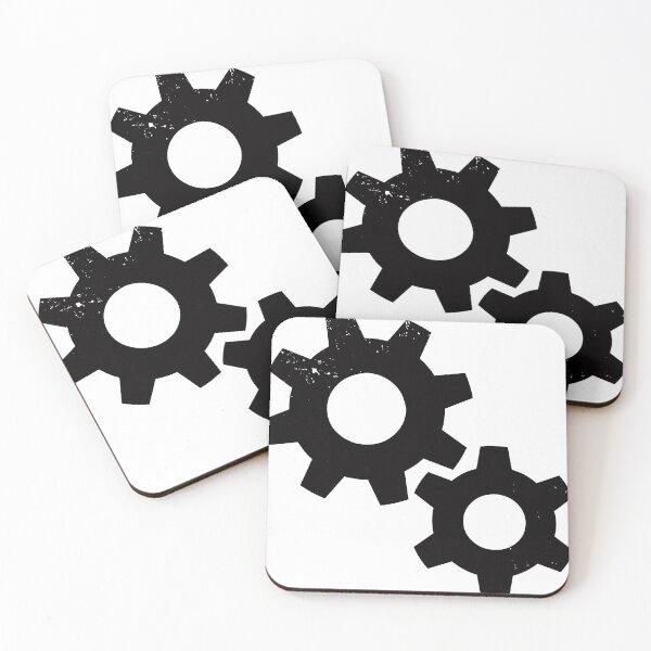 Item preview, Gears or settings symbol icon cute distressed designed and sold by PsychicCatStore.