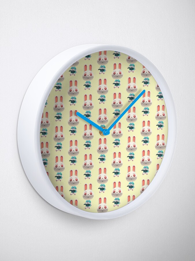 "ACNH Ruby Reading" Clock for Sale by StarRainbow Redbubble