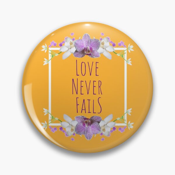 Item preview, Love Never Fails designed and sold by fsultesart.