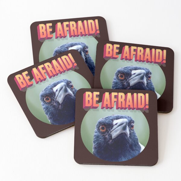 Item preview, Be Afraid Magpie designed and sold by Canberrie.