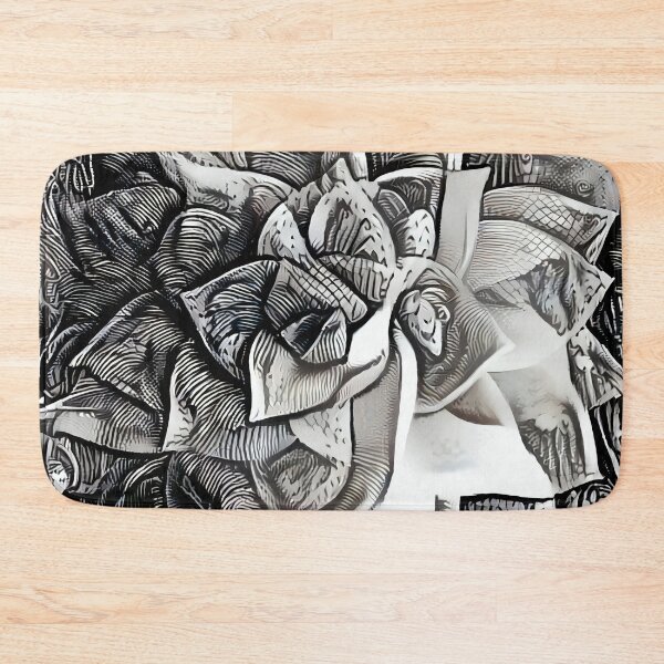 Item preview, Black and White Flower designed and sold by Brendan Arthur Ring.