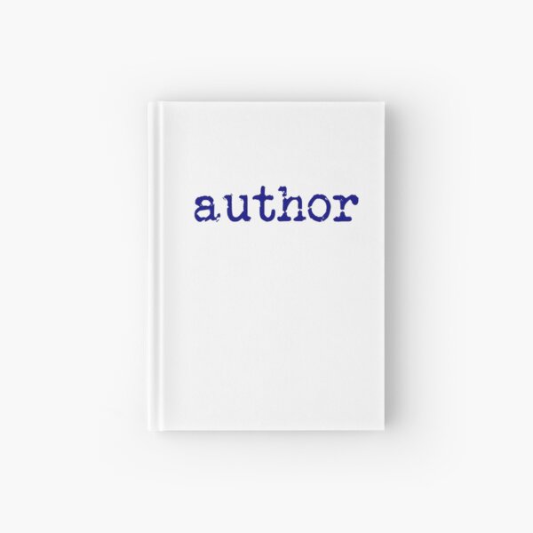 Item preview, author in navy designed and sold by TeaRoseWriter.