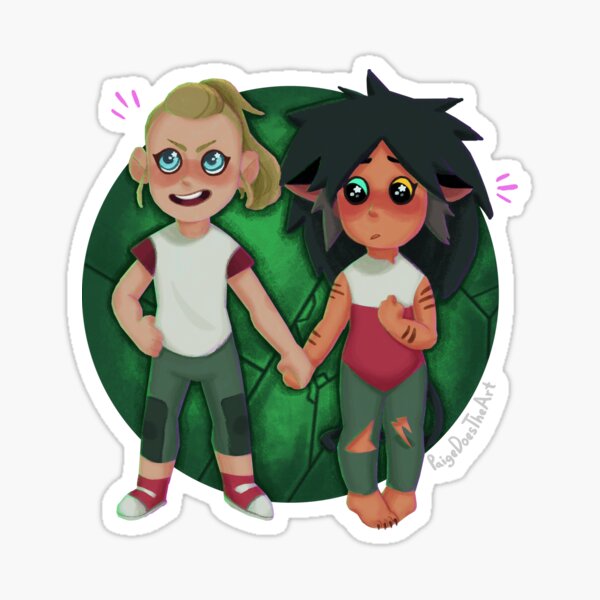 Kid Catradora Sticker