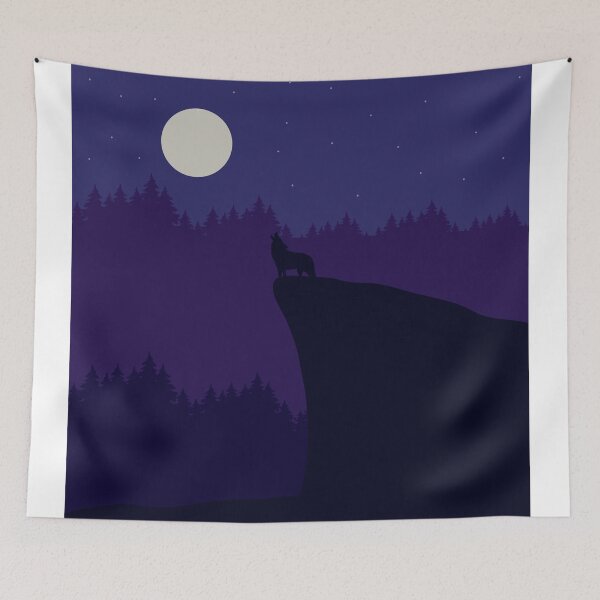 Item preview, Wolf Howling at the Moon designed and sold by DiFH.