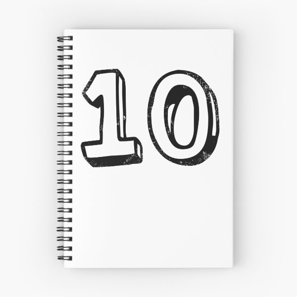 Item preview, Ten the number 10 in fun font for people who love ten designed and sold by PsychicCatStore.