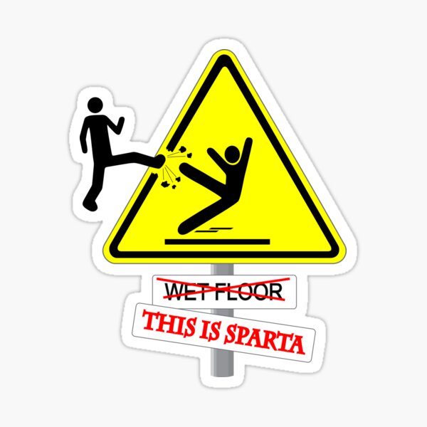 Caution This Is Sparta Gifts & Merchandise for Sale