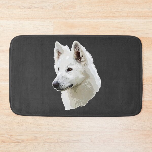 Item preview, White Swiss Shepherd Stunning White Dog designed and sold by ElegantCat.