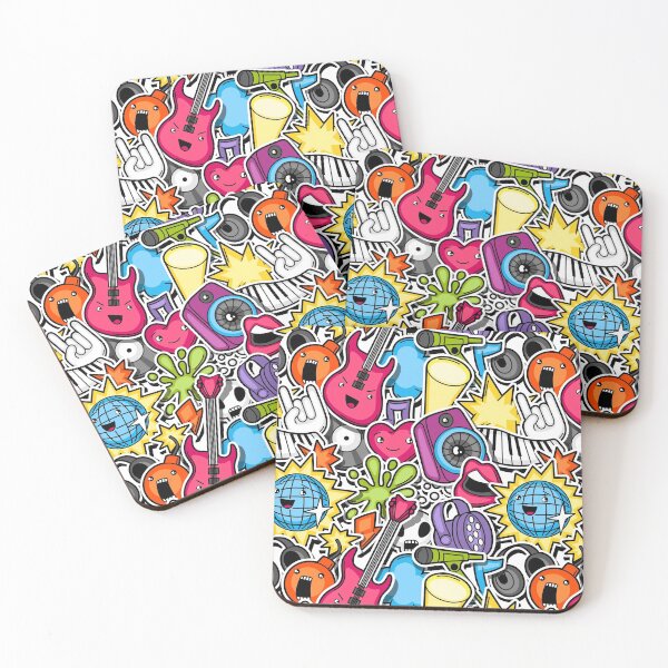 Item preview, Aesthetic Music Pattern designed and sold by SAVWIS.