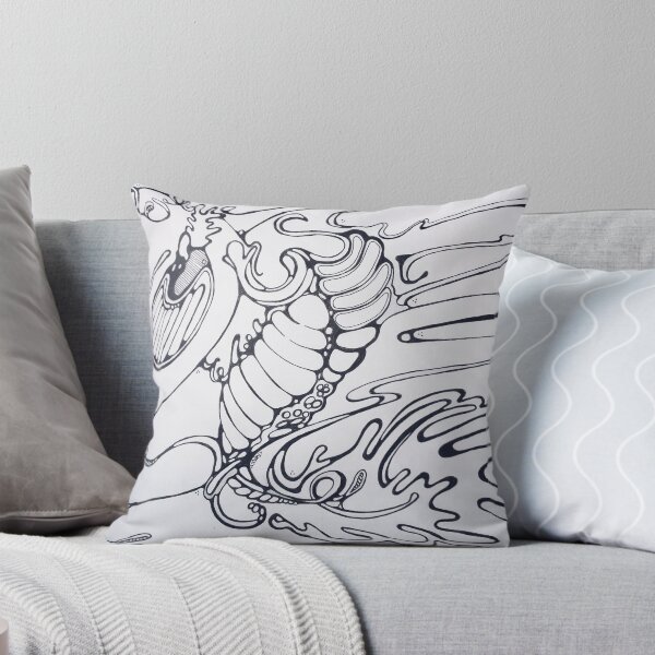 Item preview, Whimsical Under Water Unicorn Squid designed and sold by iamstevivaughn.