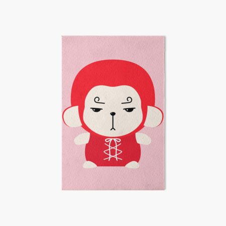 Hwayugi Mikucos Monkey King Doll Plush A Korean Odyssey Art Board Print for Sale by Taka Takahashi Redbubble