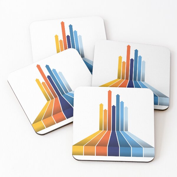 Item preview, Colorful modern arrow graphic designed and sold by RaionKeiji.