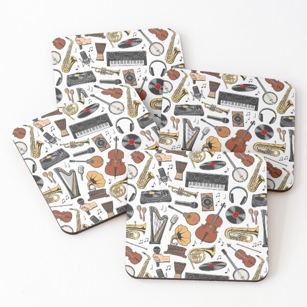 Item preview, Aesthetic Music Pattern designed and sold by SAVWIS.