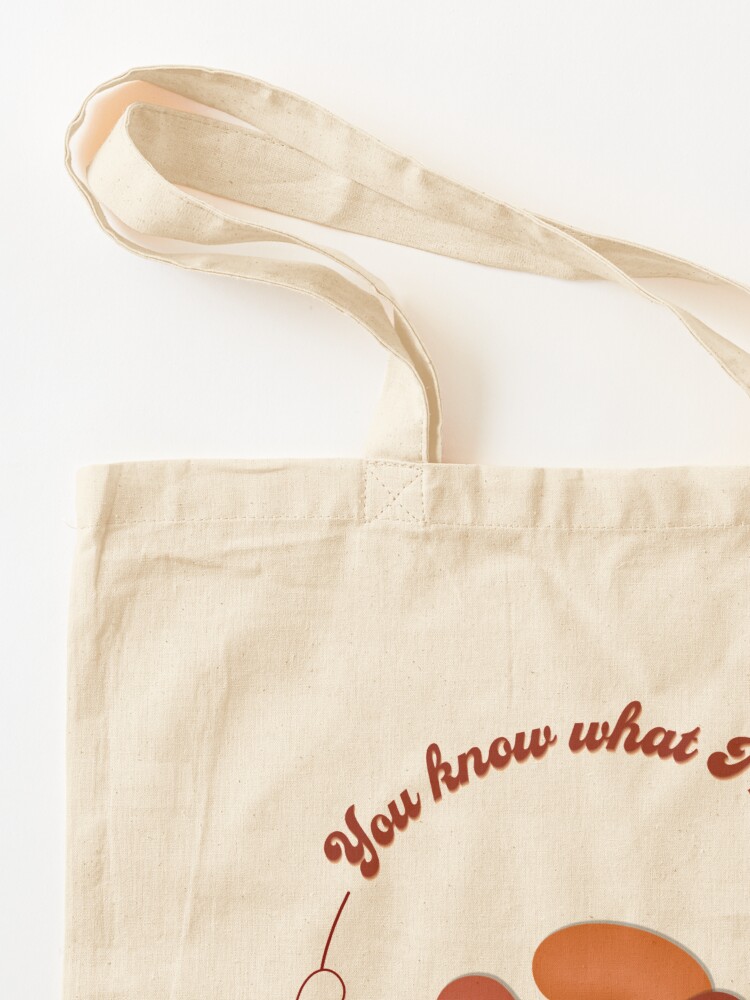 Thumbnail 3 of 5, Tote Bag, You know what I mean Chili Bean? designed and sold by vasquezdebbie.