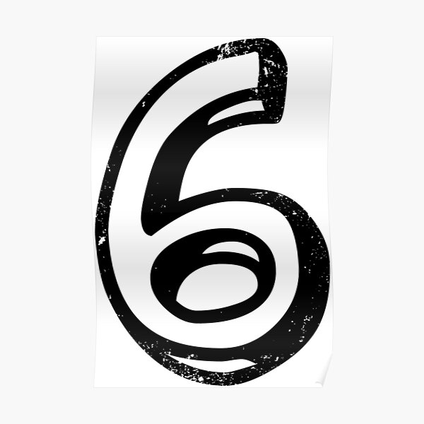 six-the-number-6-in-cute-fun-font-distressed-for-people-who-like-6