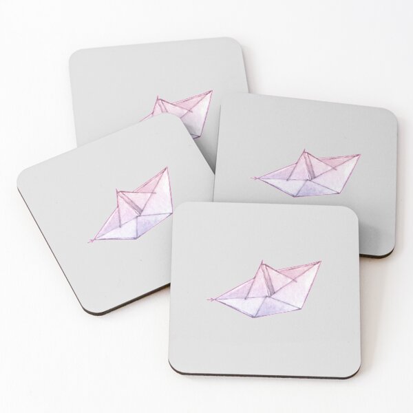 Item preview, just little boat - pink - watercolor by Tizi Graphics designed and sold by TiziGraphics.