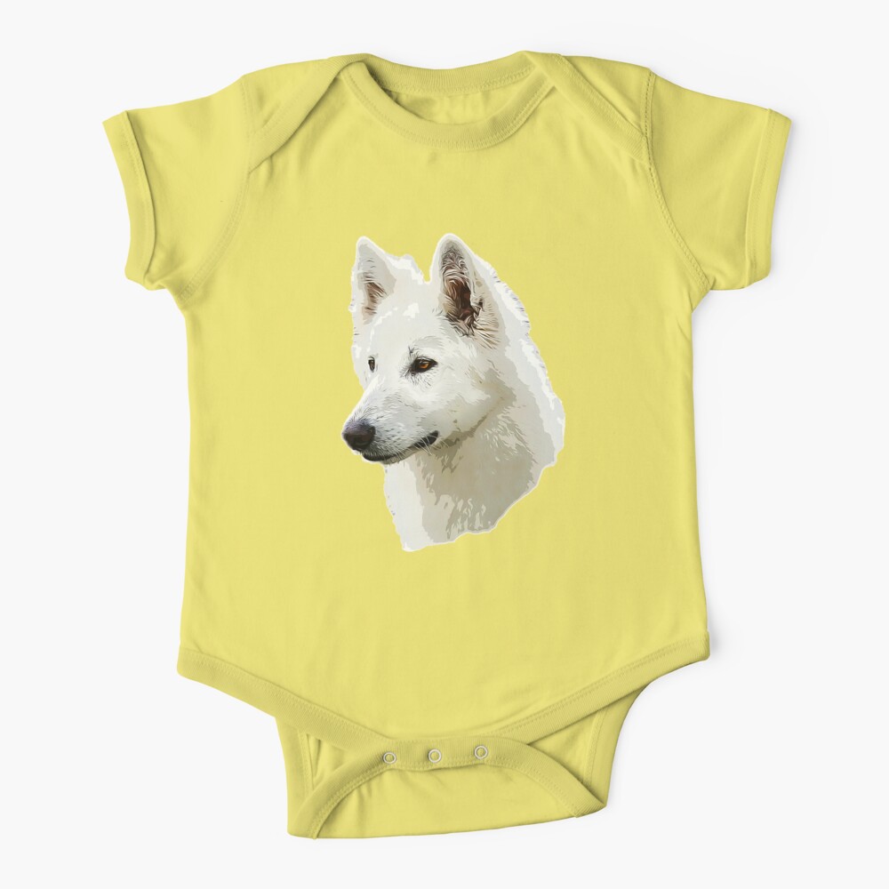 White sales shepherd baby