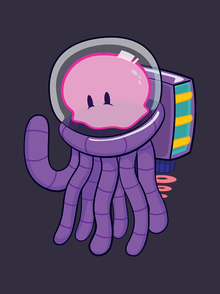 Cosmo the Space Jellyfish by colbyfayock