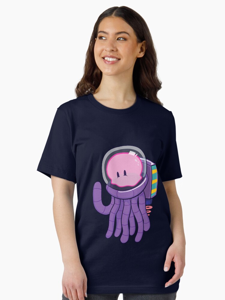 Thumbnail 2 of 7, Essential T-Shirt, Cosmo the Space Jellyfish designed and sold by colbyfayock.