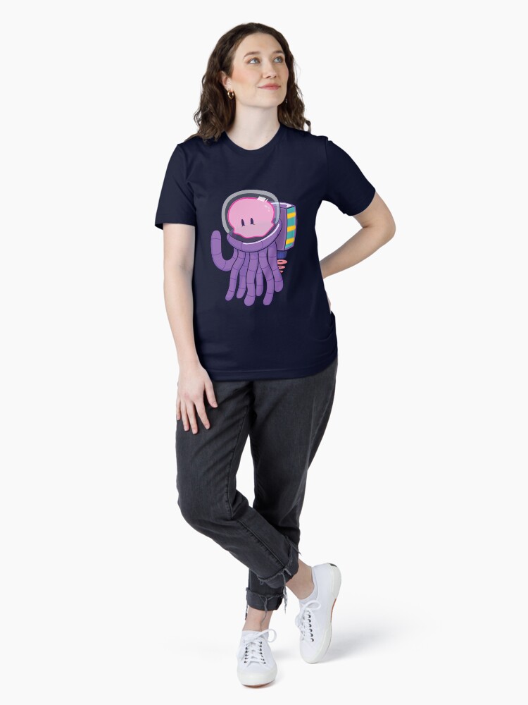 Thumbnail 4 of 7, Essential T-Shirt, Cosmo the Space Jellyfish designed and sold by colbyfayock.