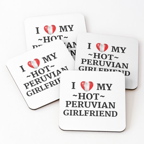 Item preview, I LOVE MY HOT PERUVIAN GIRLFRIEND designed and sold by Yasdey Rojas.