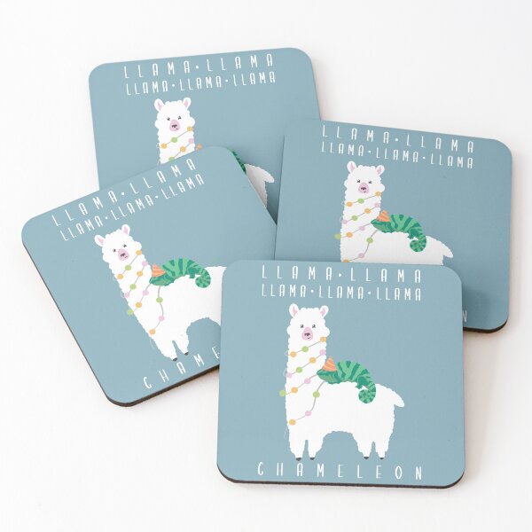 Item preview, Llama Llama Llama Llama Llama Chameleon designed and sold by Tilly Scribbles.