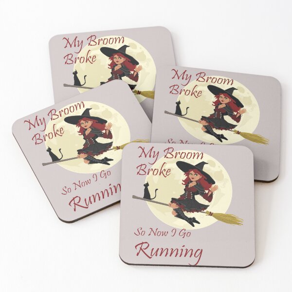 Item preview, My Broom Broke so now i go running designed and sold by amrmab.