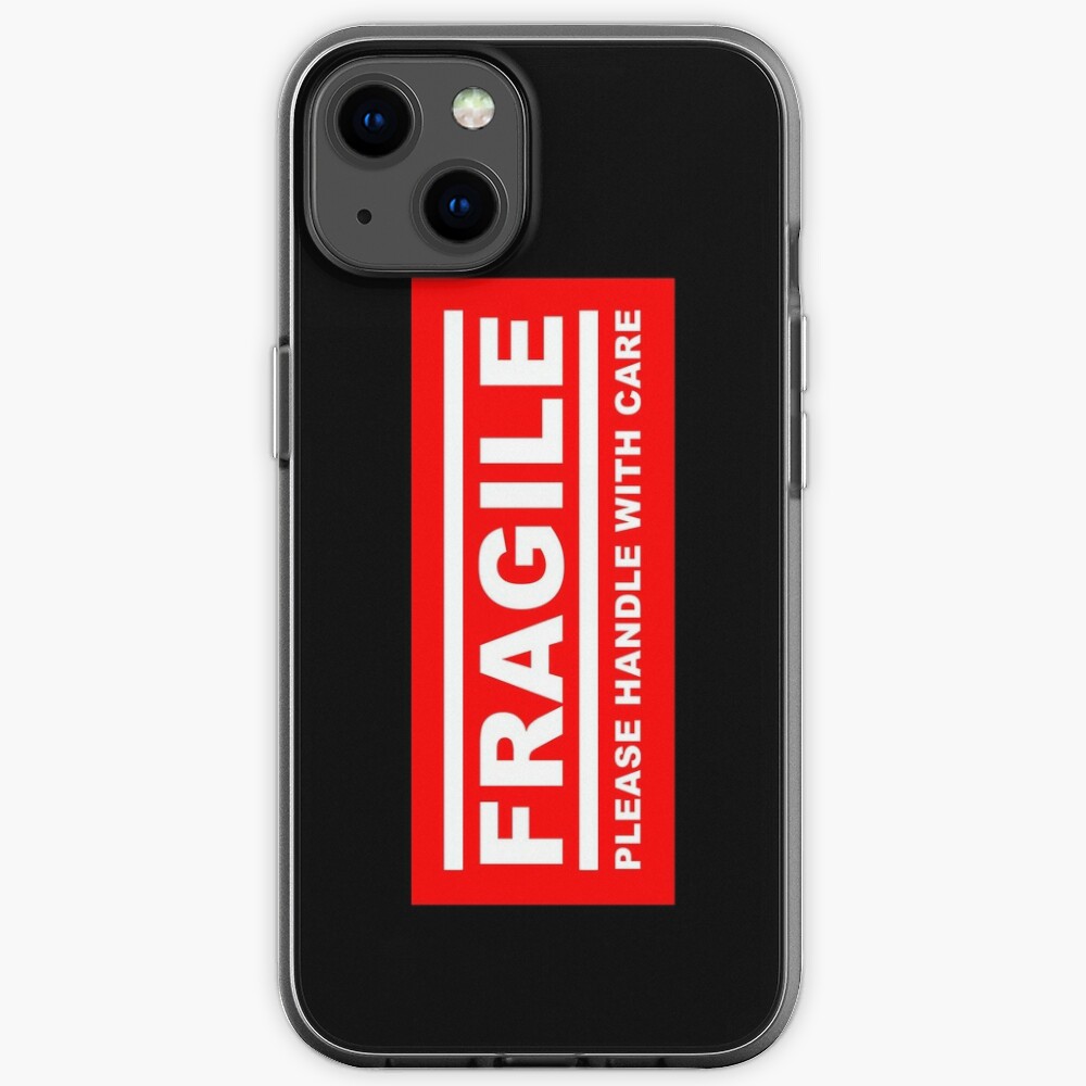 Fragile Sign Sticker By Protonprints Redbubble