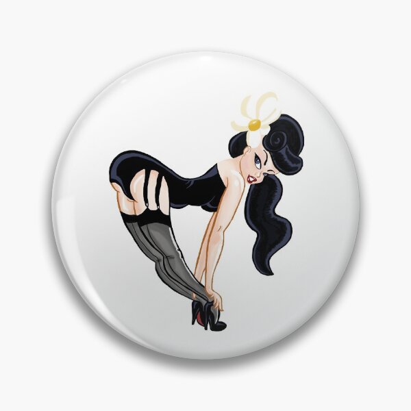 Item preview, Sexy Brunette Cartoon Pinup in Lingerie designed and sold by cartoonpinups.
