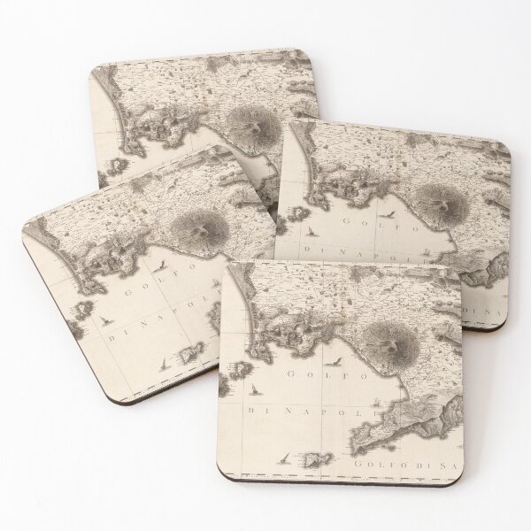 Item preview, 1794 Vintage Map of Napoli, Ischia, Procida, Capri, Salerno in Italy designed and sold by Gin  Neko.