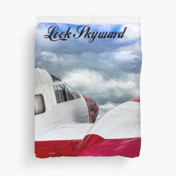Airplane Puzzle and/or Shower Curtain Duvet Cover