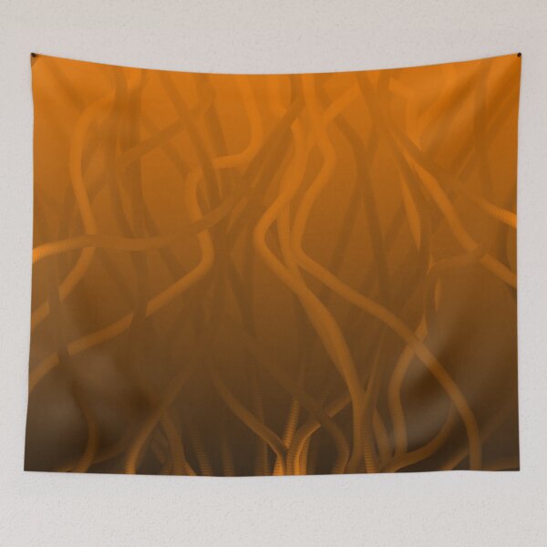 Item preview, Orange tentacles designed and sold by oxoxoxo.