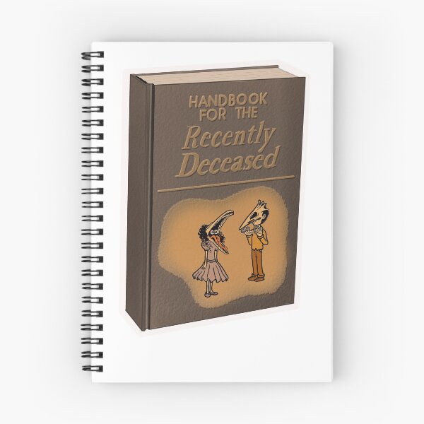 Item preview, Handbook for the recently deceased designed and sold by MrsArtsyFartsy.