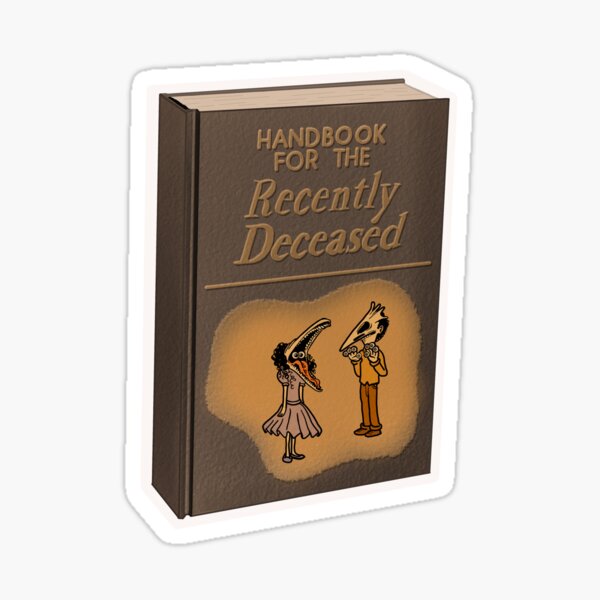 Artikel-Vorschau von Handbuch für kürzlich Verstorbene, designt und verkauft von MrsArtsyFartsy.